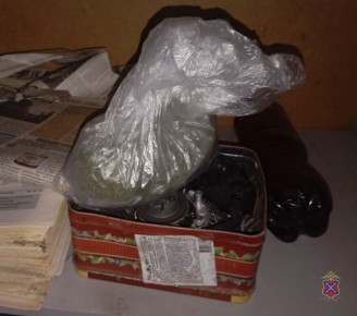 В Урюпинском районе полицейские задержали подозреваемого в незаконном хранении конопли